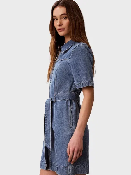Джинсовое платье Calvin Klein Jeans синее