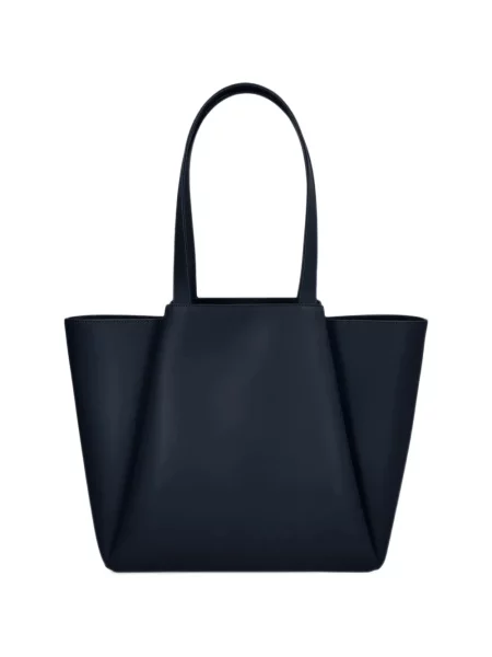 Geantă shopper Kaai din piele albastru