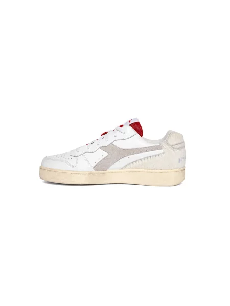 Sneakersy Diadora skórzane białe
