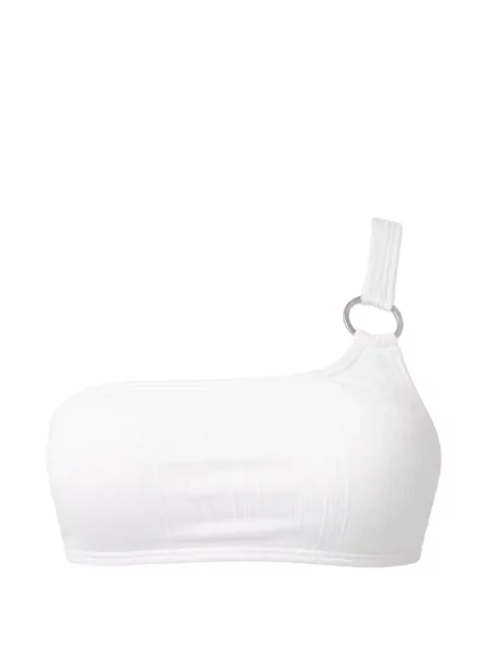 Warstwowy pierścionek Michael Michael Kors na jednym ramieniu garniturowy biały