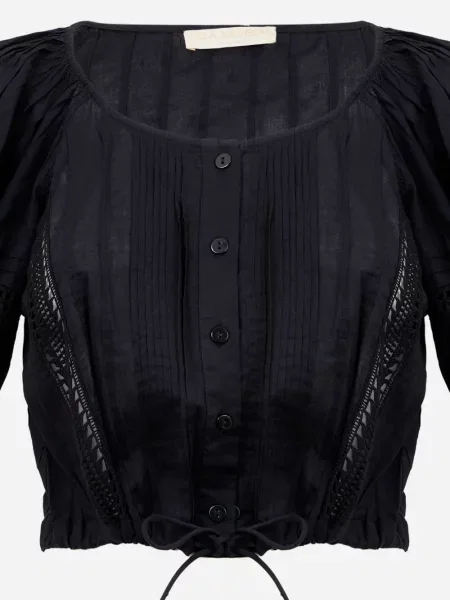 Decupat bluză Ulla Johnson negru