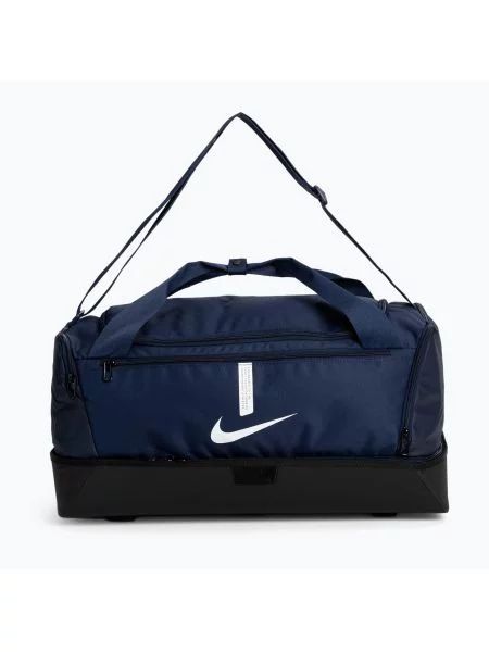 Torba treningowa Nike Academy Team Hardcase M 37 l midnight navy/black/white biała