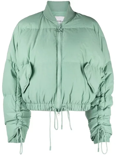 Kurtka bomber Krizia ocieplany zielony