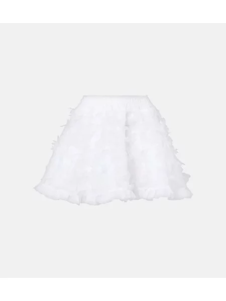 Spódnica Susan Fang z falbankami biała