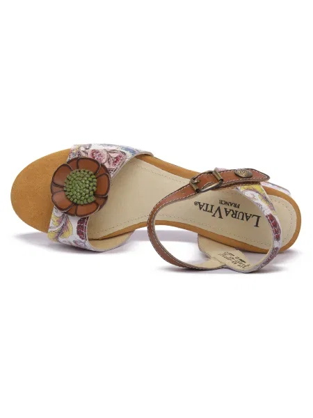 Pantofi Laura Vita alb