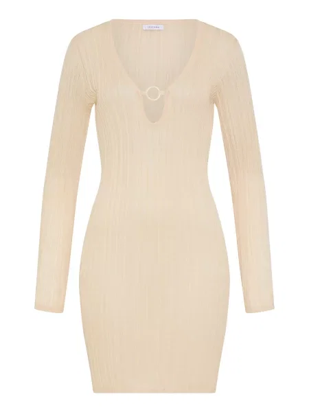 LSCN by LASCANA Rochie de plaja crem