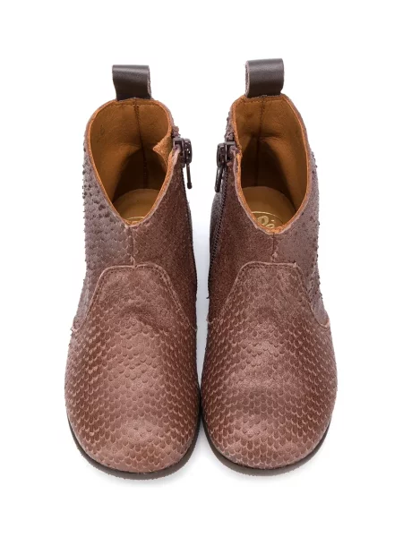 Buty do kostki dziecięce Pèpè brązowe