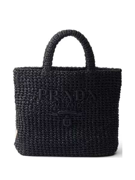 Geantă shopper Prada negru