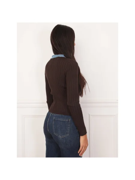 Pulover La Modeuse maro