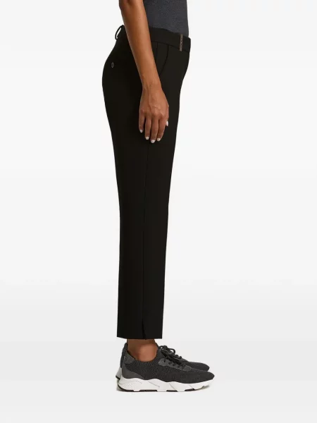 Pantaloni Peserico cu autograf negru