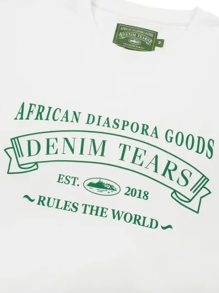 Tricou Denim Tears alb
