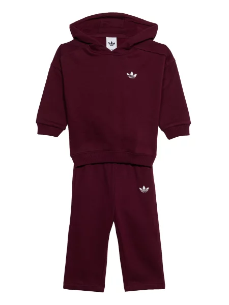 Αθλητικά παντελόνια Adidas Originals κόκκινο