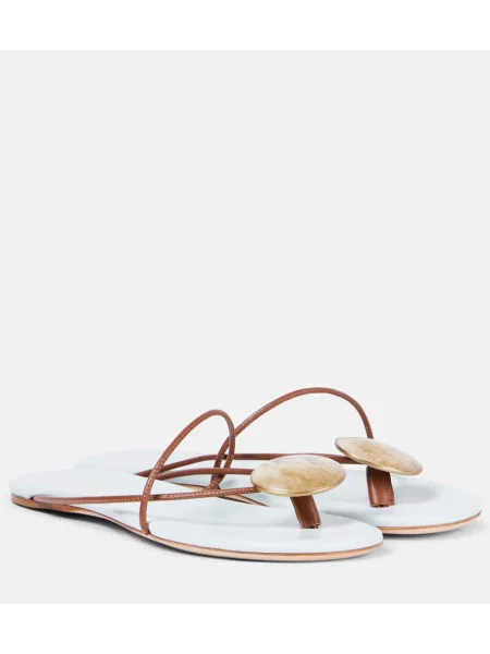 Sandale Christopher Esber din piele albastru