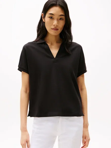 TOMMY HILFIGER Tricou negru