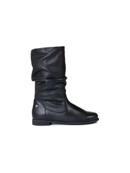 Botine Maciejka din piele negru