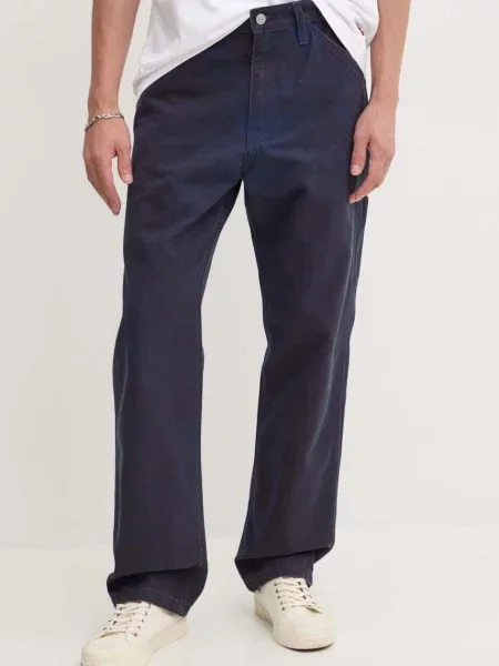 Levi's pantaloni de marin drept LOOSE STRT albastru