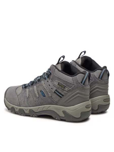 Keen Trekking čevlji Headout Mid Wp Steel siva