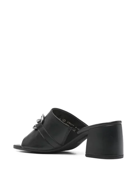 Papuci tip mules Gabor negru