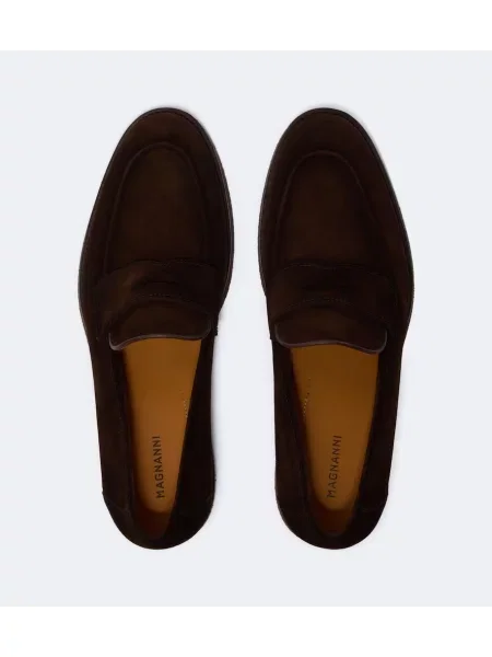 Loaferke Magnanni iz semiša rjava