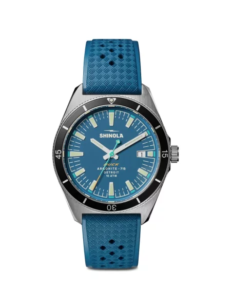 Часовник Shinola синьо