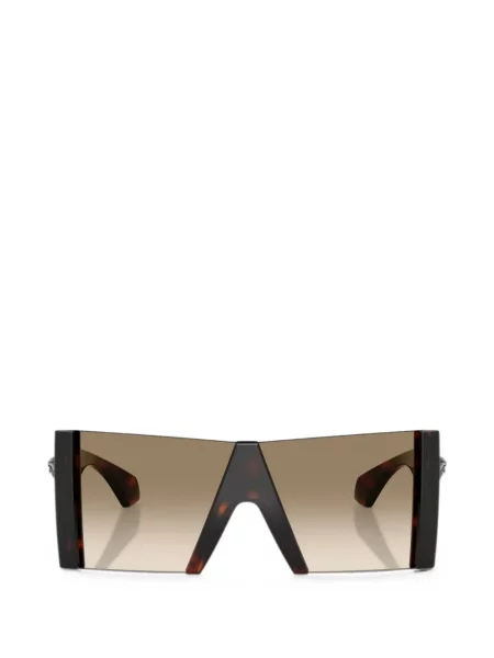 Ochelari de soare Versace Eyewear cu imprimeu geometric maro