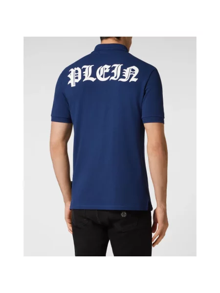 Koszulka polo Philipp Plein niebieska
