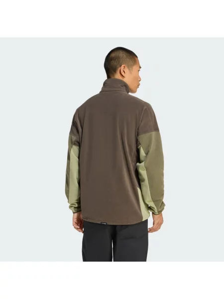 Větrovka Terrex Multi Climawarm Fleece khaki