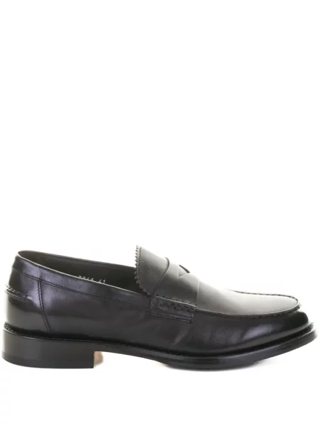 Pantofi loafer Doucal's din piele maro