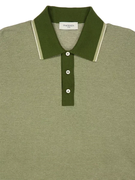 Polo Piacenza Cashmere κασμίρ πράσινο