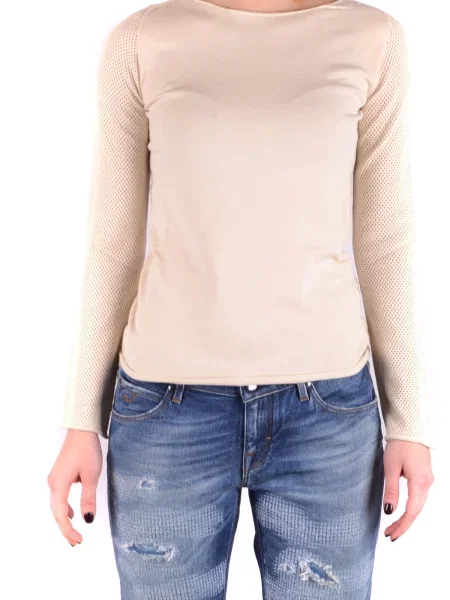 Koszulka Twin-set Simona Barbieri z długim rękawem niebieska