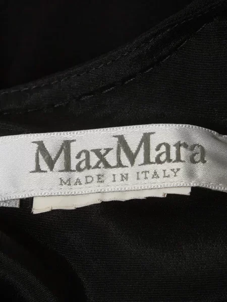 Rochie midi Max Mara fără mâneci negru