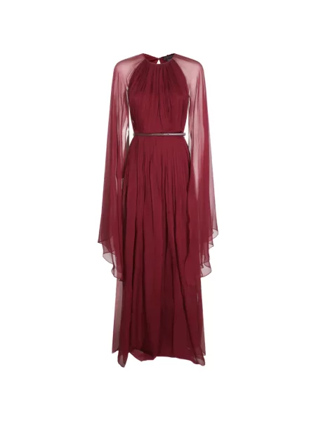 Rochie Max Mara de mătase roșu