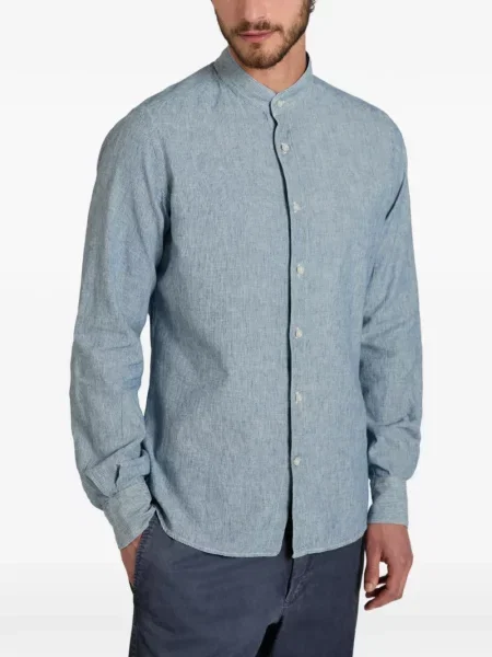С яка риза Slowear синьо