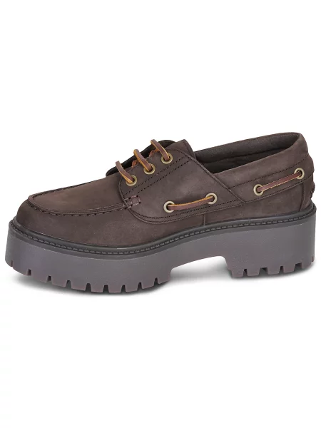 Pantofi Timberland streetstyle cu strasuri maro