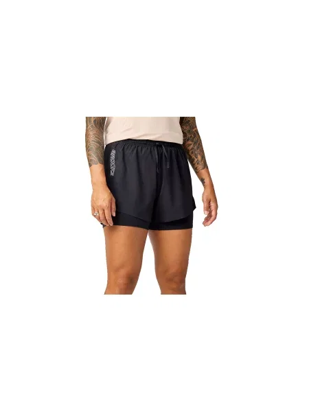 Brooks Cascadia Short W Black Kobiety Szorty Brooks Size: S czarny