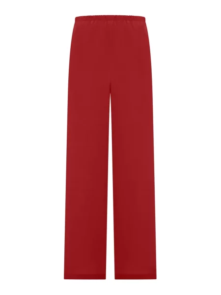 Pantaloni Max Mara roșu