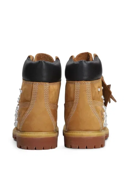Botine Timberland cu perle