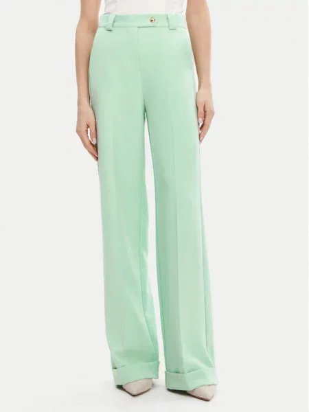 Maryley Spodnie materiałowe zielony