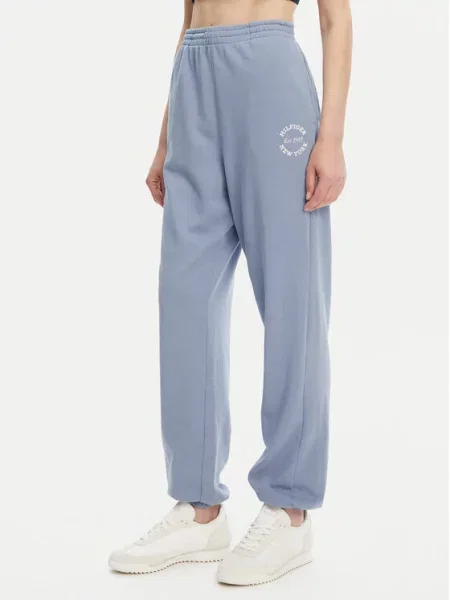 Spodnji del trenirke Tommy Hilfiger modra