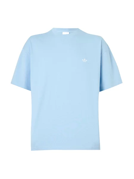 ADIDAS ORIGINALS Tricou Trefoil Essentials deschis albastru