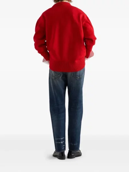 Blugi Prada cu 5 buzunare albastru