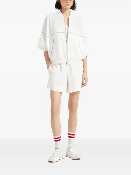 Pantaloni scurți Brunello Cucinelli alb