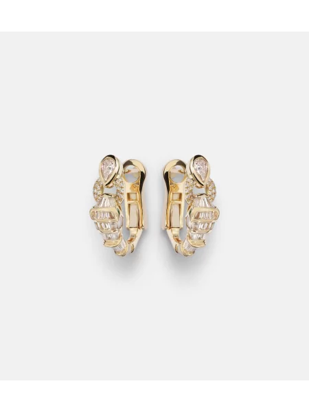 Naušnice Shay Jewelry zlatna