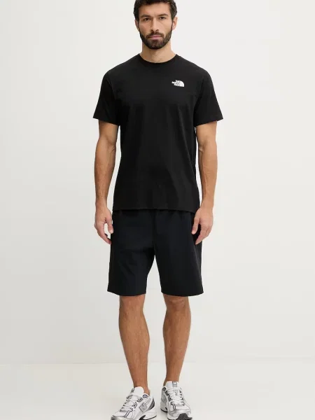 Pánske tričko The North Face Mountain Sketch Regular tnf black čierna