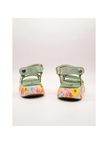 Pantofi Laura Vita verde