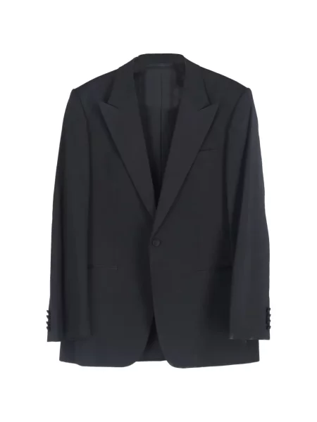 Costum Boss de lână de costum negru