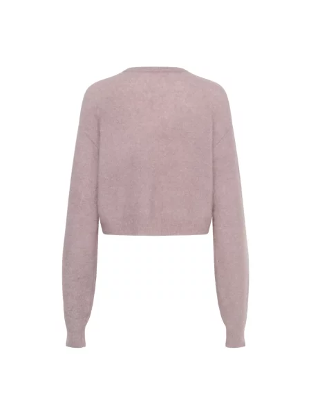 Dzianinowy sweter Gestuz szary