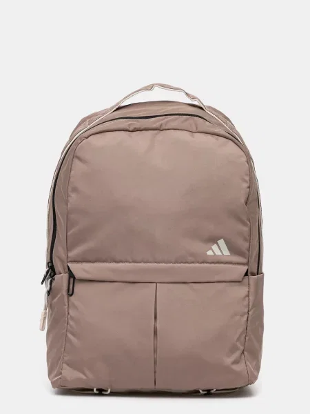 Раница adidas Performance GYM дамска голям с изчистен дизайн кафяво