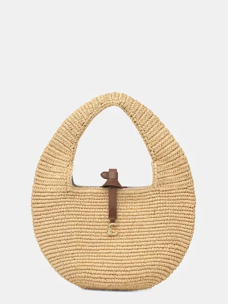 Coccinelle torba plażowa beżowa