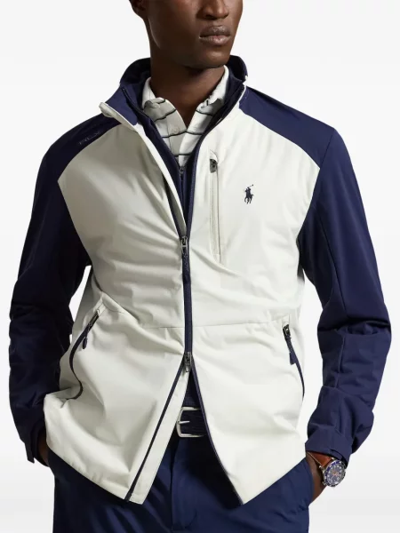 Pliabil geacă Rlx Ralph Lauren cu broderie alb